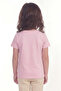 Printed Short Sleeve Girls' T-Shirt B6 - 4