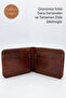 100% Genuine Leather Hand-Stitched Italian Design Men's Wallet - 2