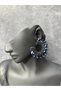 Marquise Model Bridal Henna Wedding Costume Earrings Evening Dress Earrings - 2