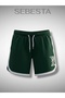 Fearless Printed Premium Jersey Ribbed Sports Shorts