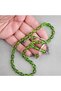 Squeeze Amber Beads Cut Alpaca Tassel 7X11Mm Prayer Beads Green - 2