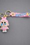 Cry Baby Cute Keychain – Silicone Figurine, Pink Design Bag & Key Accessory - 3