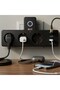 Ftr-12 Thermal Current Protected Triple Socket - Blic Pd 20W Usb-C + 3 Usb-A Inputs - 2500W 10A - 5
