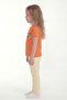 Printed Short Sleeve Girls' T-Shirt B12 - 3