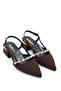 Sup 3647 Ankle Strap Shoes with Buckle Detail