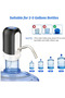 5 Gallon Water Bottle Pump, USB Charging Portable Electric Water Pump - 4