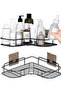 2Pcs Corner Shower Shelves