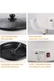 800W Electric Coffee Roaster & Popcorn Maker 2L Nut Roasting Machine Adjustable Temperature - 8