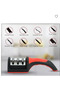 3-in-1 Kitchen Knife Sharpener with Easy-Grip Handle and Non-Slip Rubber Base, Featuring Three Sharpening Stages. - 5