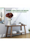 6Pcs Artificial Hydrangea Flowers Bouquets, Silk Fake Flowers for Home Office Table Decor - 3