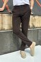 Men'S, Standard-Fit, Old Money Culture, Summer-Spring, High-Quality, Fabric Trousers 308 - 3
