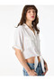 Women's Short Sleeve Shirt 6Sal60005Iw Off White - 2