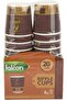 20 pcs Paper Ripple Cups 4 oz Brown