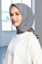 وشاح حرير - 9243D-80 - تيفيل - موديل قلوب صغيرة