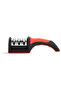 3-in-1 Kitchen Knife Sharpener with Easy-Grip Handle and Non-Slip Rubber Base, Featuring Three Sharpening Stages. - 4