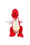 35cm Red Plush Dragon Toy Soft Cute Dragon Doll Kids Toy - 5