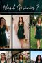 Women's V-Neck Pleated Stone Detailed Graduation Dress Glittery Tulle Indigo, Purple, Black, Green - 9