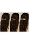 Women's 3-Piece Stone and Pearl Detailed Hair Clip Set – Stylish & Elegant Design - 2