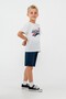 Boys' Bermuda Suit, 100% Cotton - 6