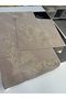 2-Piece Cotton Bath Mat Set - Gold Embroidered & Luxurious Embellished (70X120 + 70X60 cm) - 4