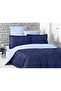Single 100% Cotton Duvet Cover Set – 4 Pieces