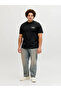 Jornorrebro Printed Black Men's Large Size T-Shirt 12288197