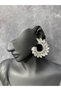 Marquise Model Bridal Henna Wedding Costume Earrings Evening Dress Earrings - 2