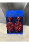 Sparkling Baguette Bridal Wedding Henna Night Earrings