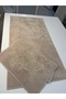 2-Piece Cotton Bath Mat Set - Gold Embroidered & Luxurious Embellished (70X120 + 70X60 cm) - 6