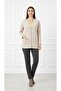 Women's Mother Thin Combed Cotton Seasonal Short Model Pocket Buttoned Front Jacket Short Cardigan - 4