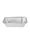 10 pcs Rectangular Aluminium Containers with Lid 680 cc - 3