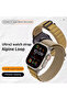 Alpine Watch Band Compatible with Apple Watch Ultra 1/2/3 Bands 49-46-45-44-42mm, Soft Nylon Strap - 3