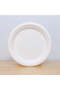 10 pcs Compostable Round Plate 7 Inch