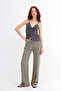 Waist Tie Belted Trousers Pn5502