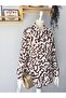 Women's Viscose Shirt Long Sleeve Patterned Comfortable Fit Casual Stylish Woven Shirt - 2