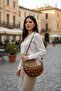 Large Staple Embroidered Icon Taba Baguette Hand and Shoulder Bag - 2