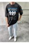 Figure Printed Washable T-Shirt