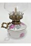 Floral Patterned Antique Porcelain Gas Lamp 026 - 2