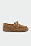 Ludwi Lace Detailed Mink Genuine Leather Loafer