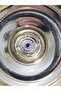 Antique Diamond-Shaped Glass Gas Lamp 037 - 6