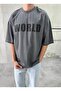 Washable World Printed Oversize T-Shirt - 2
