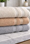 Durul Meltem Cotton 3-Piece Hand and Face Towel Set Daily, Dowry Towel Set (50X90Cm) - 2