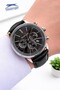 Leather Cord Internal Functions Active 10 Atm Water Resistant Men's Wristwatch Esl.9.2539.X3 - 2