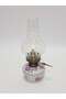 Floral Patterned Antique Porcelain Gas Lamp 026