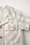 Boys' 2-Piece Set Striped Patterned Linen Shirt Casual Pants for Holidays and Special Occasions - 2