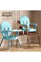 3-in-1 Convertible Baby High Chair, Foldable, Adjustable Height, Tray, 6–36 Months (Blue) - 4