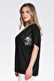 Tolga Saraçoğlu V-Neck Stone Printed Stylish Knitted Blouse 11058 - 4