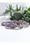 Amethyst Square Natural Stone Rolex Bracelet - 3