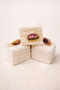 Sade Üstü Pistachio Pressed Turkish Delight 2 kg – Traditional Turkish Delight with Coconut, Gift-Size Turkish Delight - 2