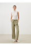 Esvab • Modern & Distinctive Women's Modal Blend Pants with Waist Drawstring - 2